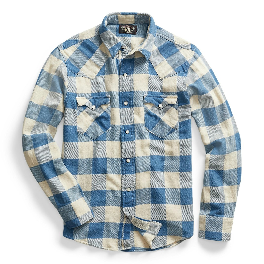 73541_RRL_Buffalo_Western_Shirt_Indigo_-_Cream_01_WEB
