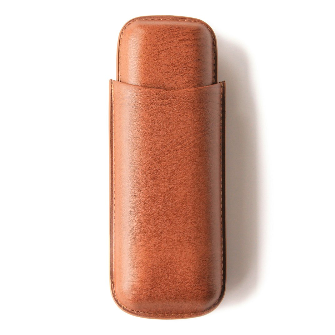 77920_Case_Elegance_Two-Cigar_Travel_Case_Brown_01_WEB