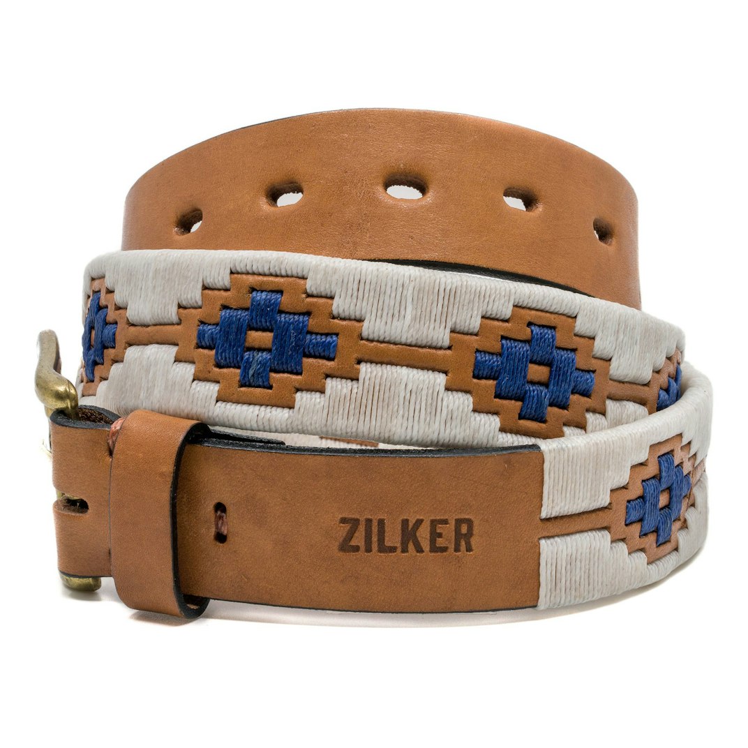 80241_Zilker_Cowboy_Belt_Light_Brown__Blue_and_White_01