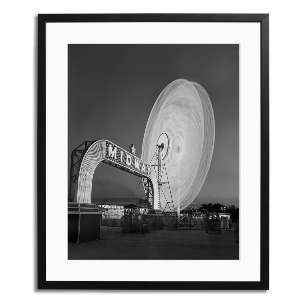85397_Sonic_Editions_Texas_State_Fair_Framed_Print_Black_Frame___Mount_01