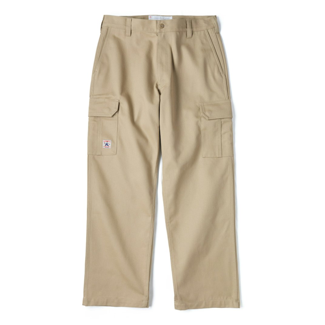 93466_Randys_Garments_Utility_Cotton_Twill_Cargo_Pant_Khaki_01_Product_on_White