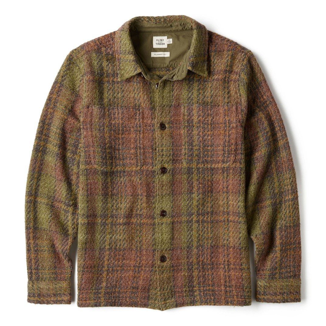 93787_Flint_and_Tinder_The_Cabin_Flannel_Dark_Olive_-_Coffee_Plaid_01_Product_on_White