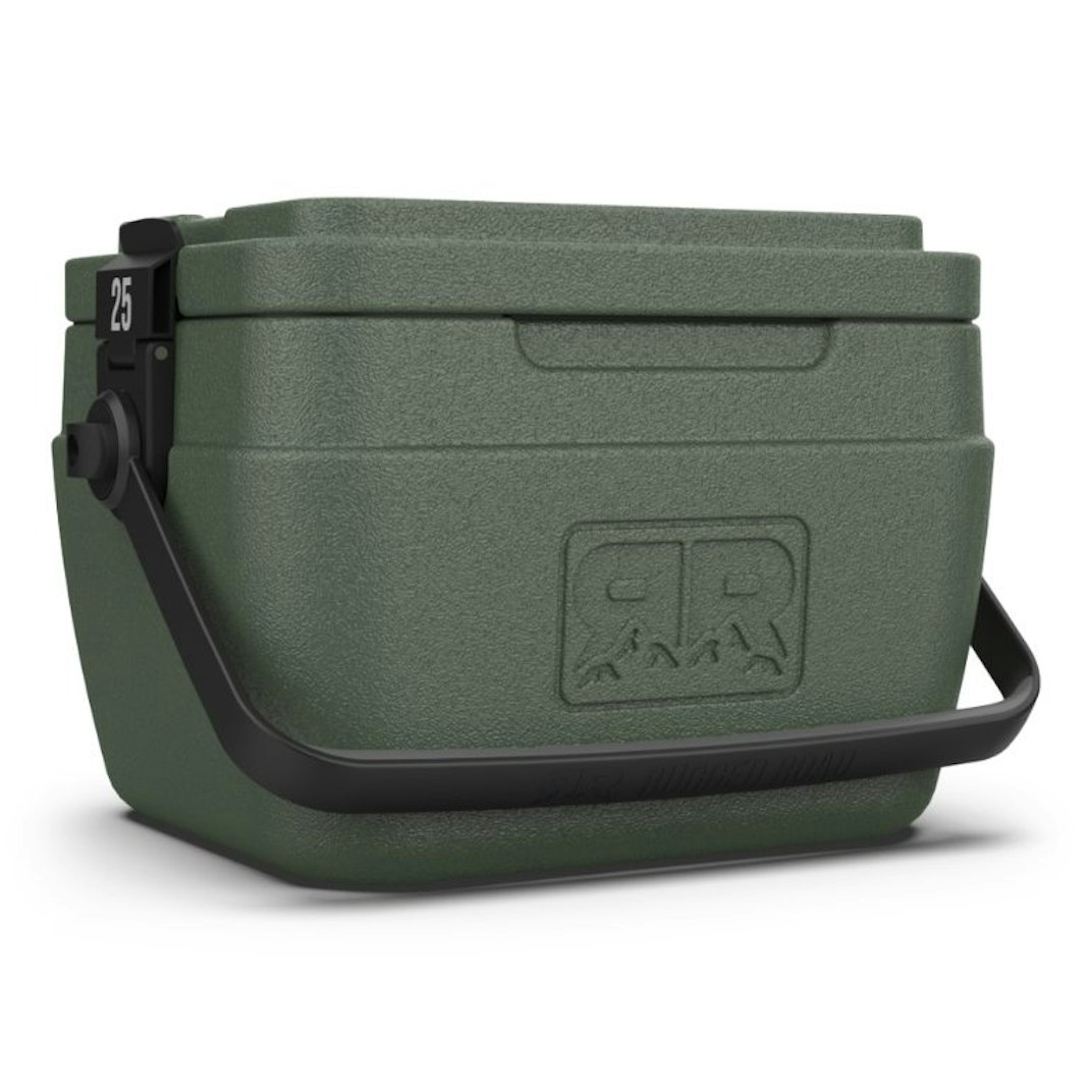 94579_Rugged_Road_RR25_V2_Cooler_4_gal_Forest_Green_01_Product_on_White