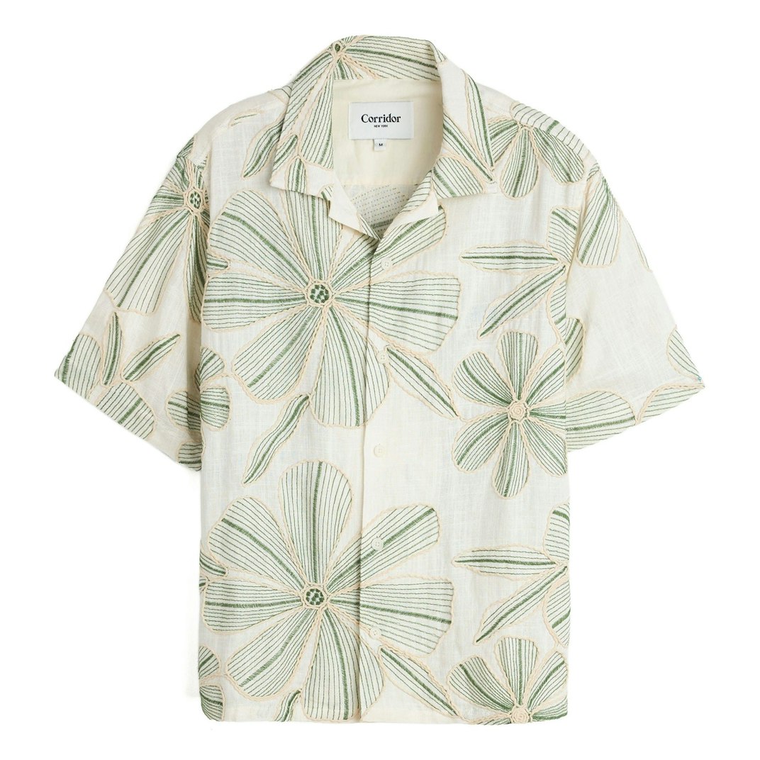 96736_Corridor_Linen_Applique_Short_Sleeve_Shirt_Natural_01_Product_on_White
