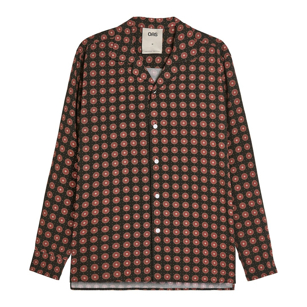 96805_OAS_Viscose_Long_Sleeve_Shirt_Coffee_Lumo_01_Product_on_White