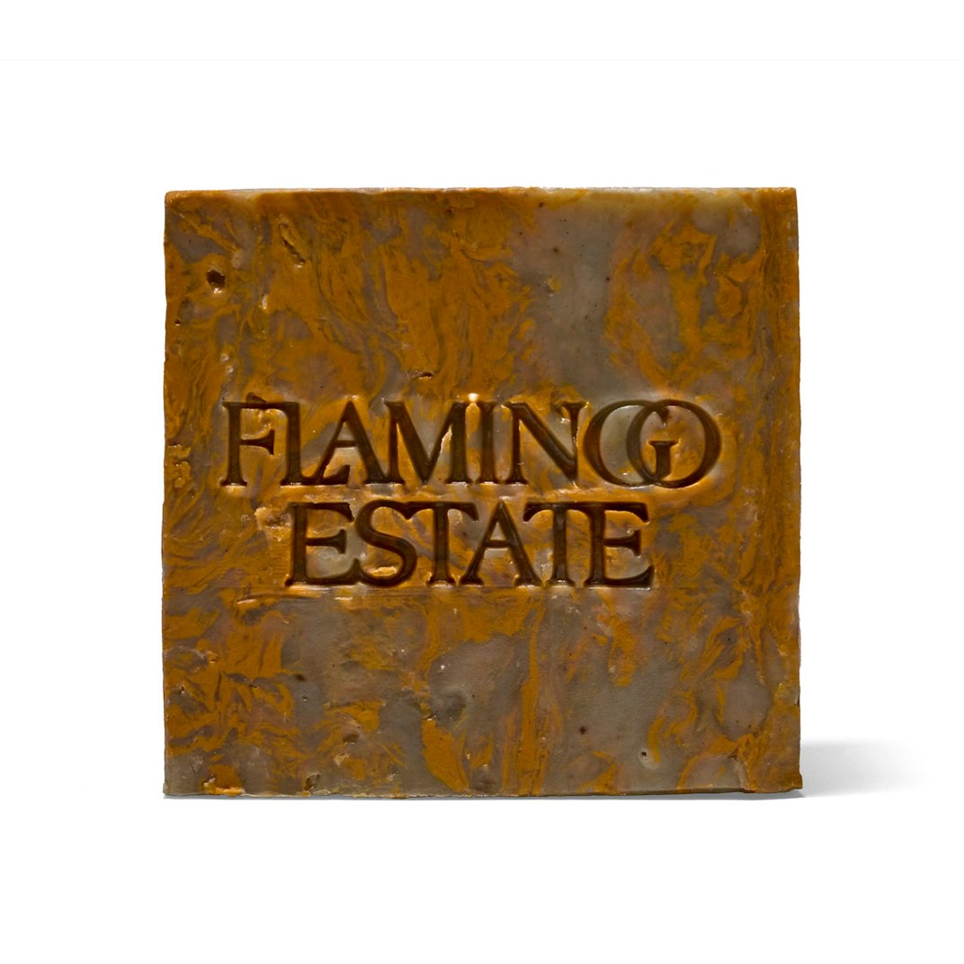 98286_Flamingo_Estate_Green_Goddess_Soap_Brick_Lemon__Pea_Tendril__Ginger_01_Product_on_White